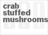 Microwave Crab-Stuffed Mushrooms image