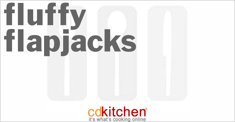 Fluffy Flapjacks - CDKitchen.com