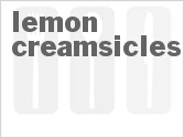recipe for lemon creamsicles