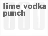 recipe for lime vodka punch