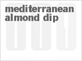 recipe for mediterranean almond dip