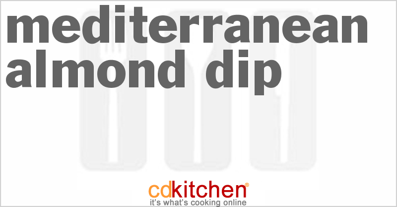 Mediterranean Almond Dip - CDKitchen.com
