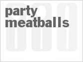 recipe for party meatballs