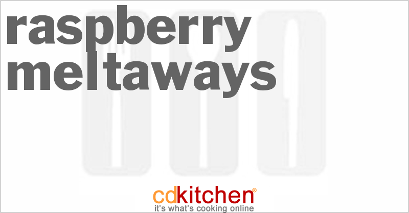 Raspberry Meltaways - CDKitchen.com