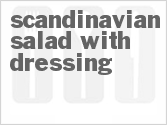 recipe for scandinavian salad with dressing