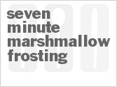 recipe for seven minute marshmallow frosting