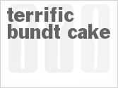 recipe for terrific bundt cake