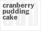 Cranberry Pudding Cake
