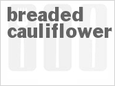 recipe for breaded cauliflower