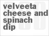 recipe for slow cooker velveeta cheese and spinach dip