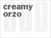 recipe for creamy orzo