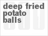 recipe for deep fried potato balls