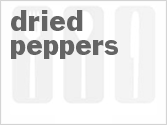 recipe for dried peppers