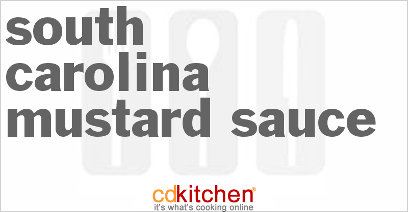 South Carolina Mustard Sauce - CDKitchen.com