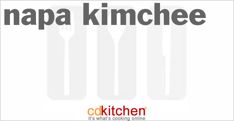 Napa Kimchee - CDKitchen.com