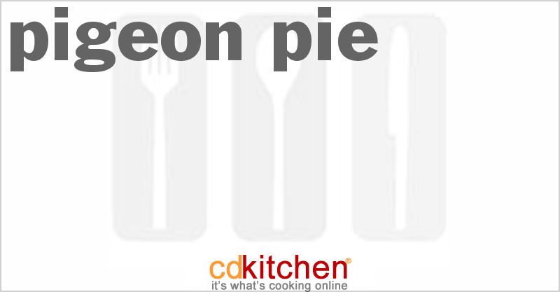 Pigeon Pie - CDKitchen.com
