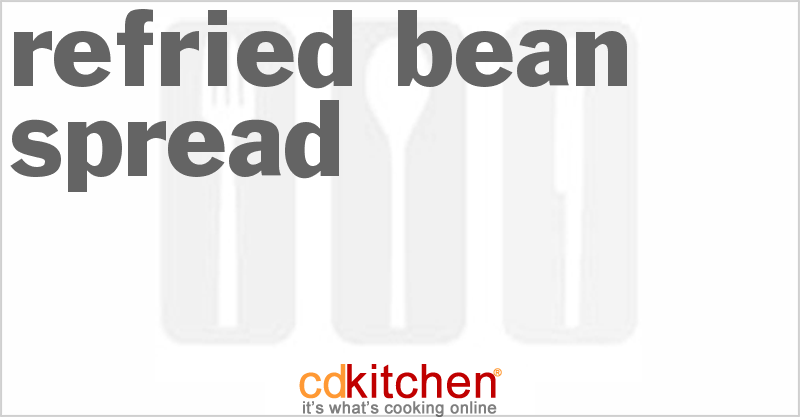 Refried Bean Spread - CDKitchen.com