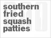 recipe for southern fried squash patties