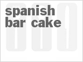 recipe for spanish bar cake