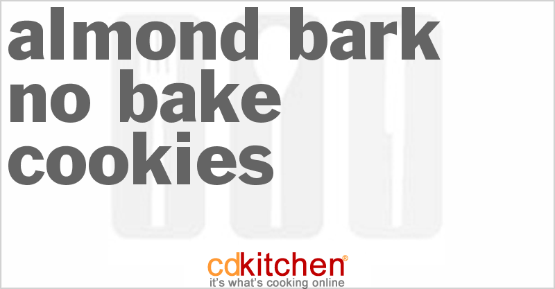 Almond Bark No Bake Cookies - CDKitchen.com