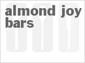 recipe for almond joy bars