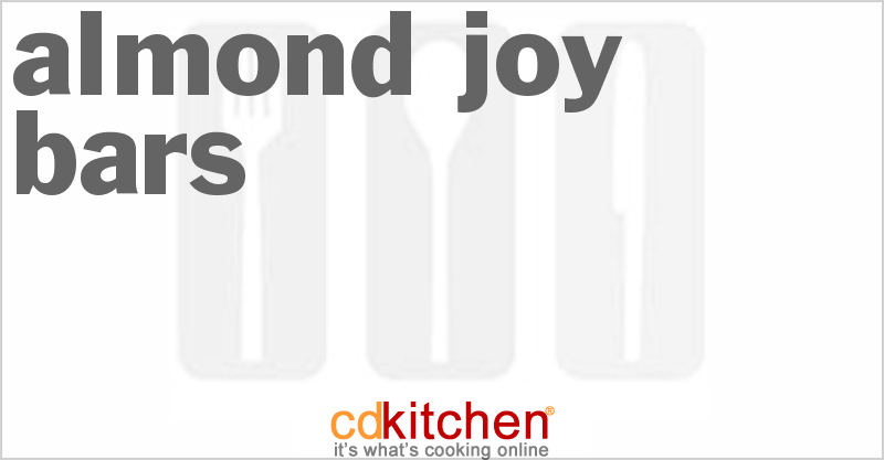 Almond Joy Bars - CDKitchen.com