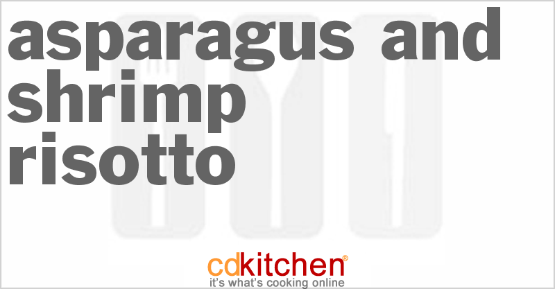 Asparagus And Shrimp Risotto - CDKitchen.com