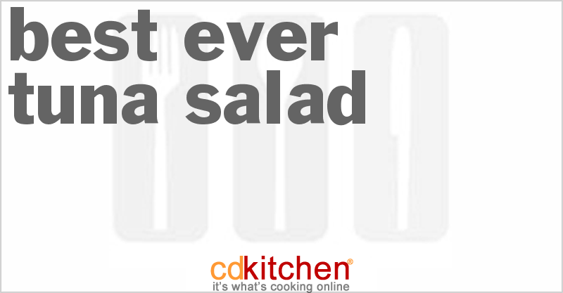 Best Ever Tuna Salad - CDKitchen.com