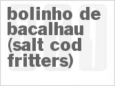 Bolinho De Bacalhau (Salt-Cod Fritters) image