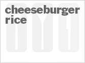 recipe for cheeseburger rice