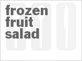 recipe for frozen fruit salad