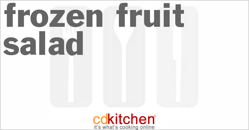 Frozen Fruit Salad - CDKitchen.com