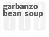 recipe for garbanzo bean soup