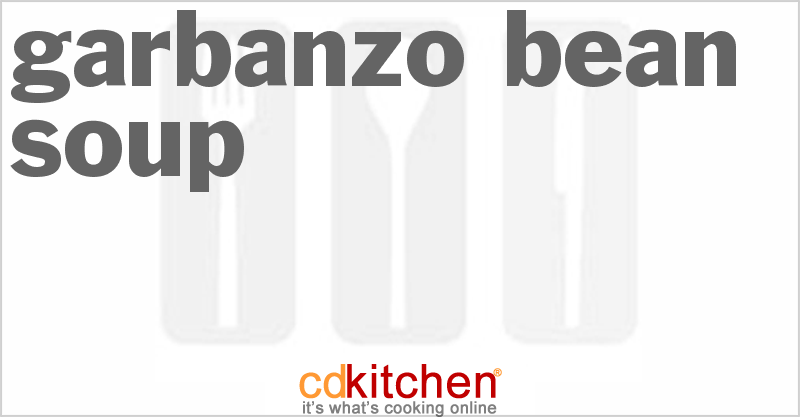 Garbanzo Bean Soup - CDKitchen.com