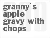 recipe for granny's apple gravy with chops