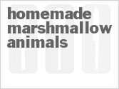 recipe for homemade marshmallow animals
