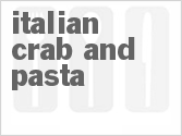 recipe for italian crab and pasta
