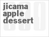 recipe for jicama-apple dessert