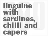 recipe for linguine with sardines, chilli and capers