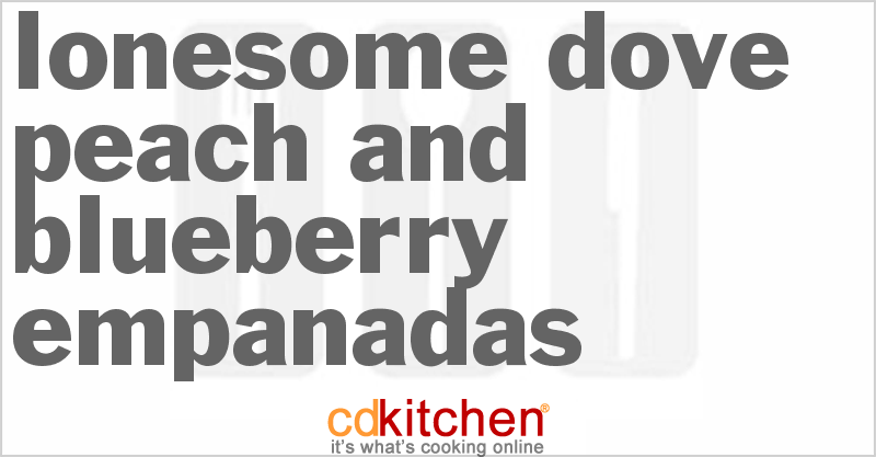 Lonesome Dove Peach And Blueberry Empanadas - CDKitchen.com