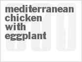 recipe for mediterranean chicken with eggplant