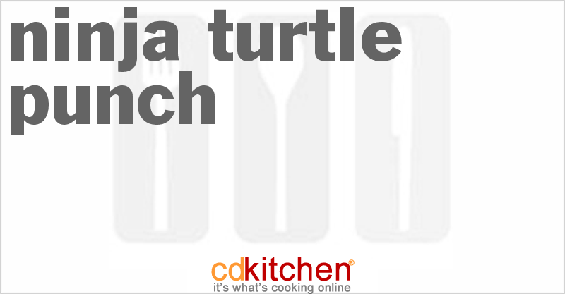Ninja Turtle Punch - CDKitchen.com