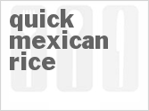 recipe for quick mexican rice