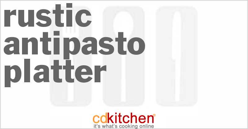 Rustic Antipasto Platter - CDKitchen.com