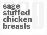 recipe for sage-stuffed chicken breasts