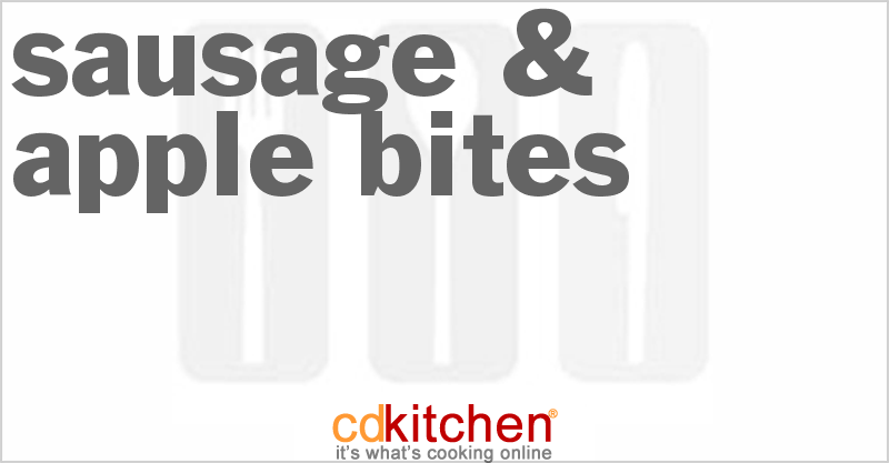 Sausage & Apple Bites - CDKitchen.com