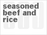 recipe for seasoned beef and rice