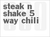 recipe for steak n shake 5 way chili
