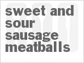 recipe for slow cooker sweet and sour sausage meatballs