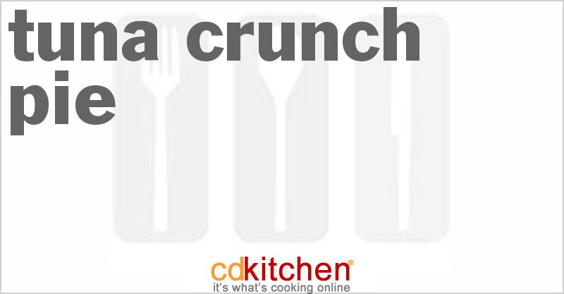 Tuna Crunch Pie - CDKitchen.com